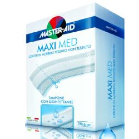 CEROTTO MASTER-AID MAXIMED STRISCE TAGLIATE 50X6 CEROTTO MASTER-AID MAXIMED STRISCE TAGLIATE 50X6