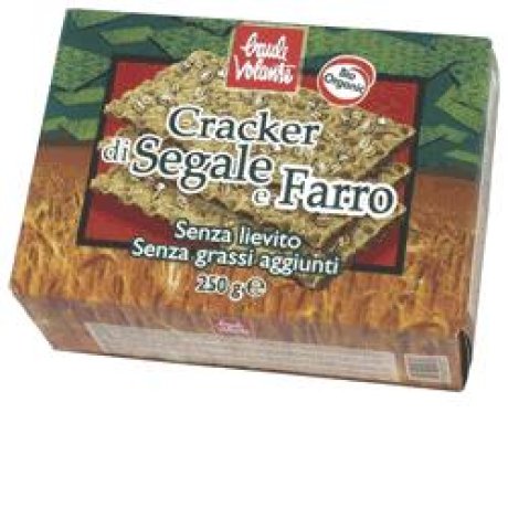 CRACKER SEGALE FARRO 250G CRACKER SEGALE FARRO 250G