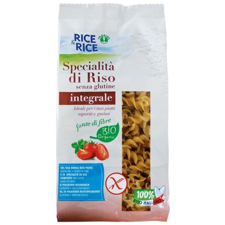 RER FUSILLI RISO INTEGR 250G RER FUSILLI RISO INTEGR 250G