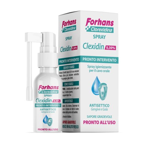 FORHANS CLEXIDIN SPRAY 50ML< FORHANS CLEXIDIN SPRAY 50ML<