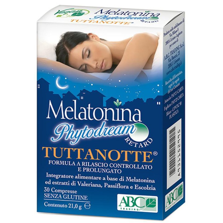 MELATONINA TUTTANOTTE RETARD 30C MELATONINA TUTTANOTTE RETARD 30C
