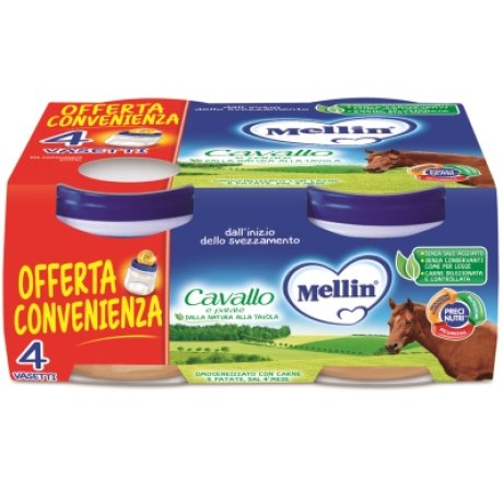 MELLIN-OMO.CAVALLO 4X80G MELLIN-OMO.CAVALLO 4X80G