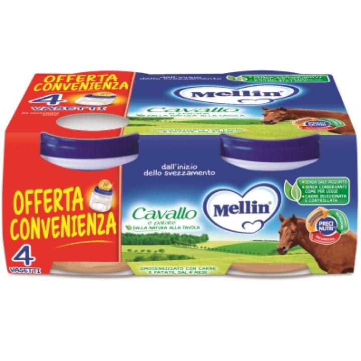 MELLIN-OMO.CAVALLO 4X80G MELLIN-OMO.CAVALLO 4X80G