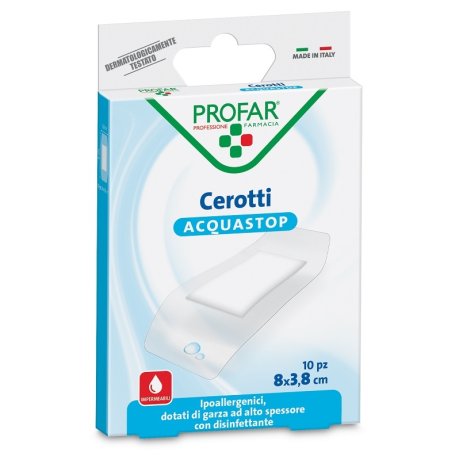 ACQUASTOP SUPER 8X3,8 CM 10 CEROTTO