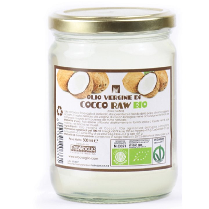 OLIO DI COCCO BIO 500ML (I6/EB11 OLIO DI COCCO BIO 500ML (I6/EB11