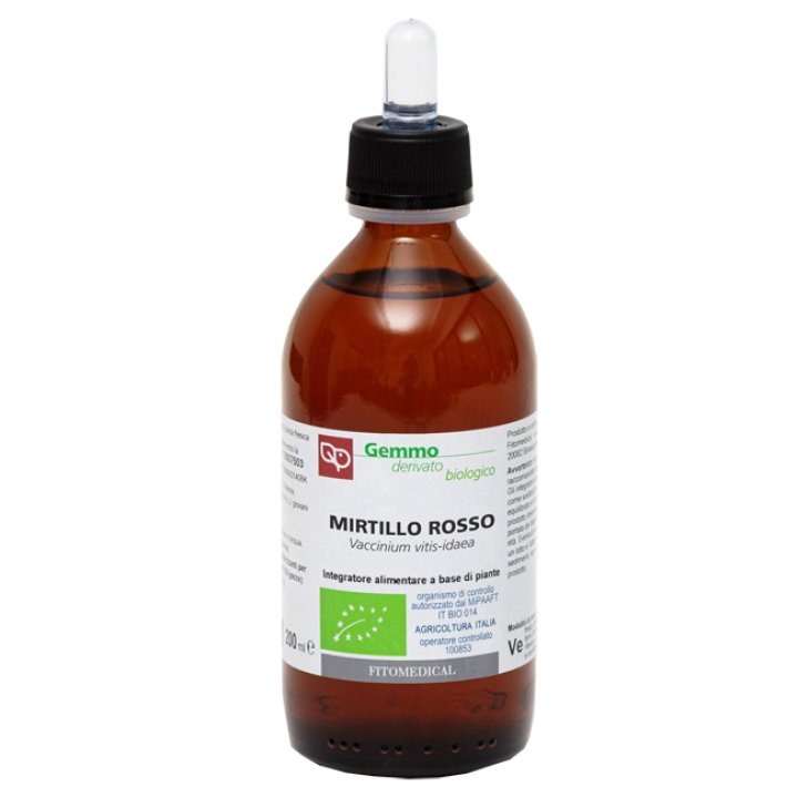 MIRTILLO ROSSO MG BIO 200ML FTM MIRTILLO ROSSO MG BIO 200ML FTM