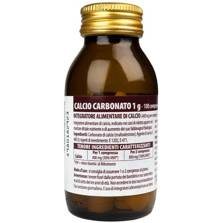 CALCIO CARB 100CPR 1G SELLA CALCIO CARB 100CPR 1G SELLA