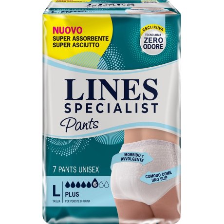 LINES SP PANTS UNI PLUS L 7P
