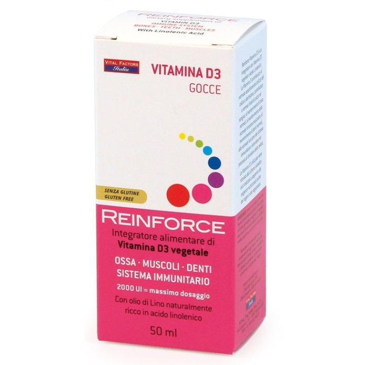 REINFORCE VITAMINA D3 GTT 50ML (
