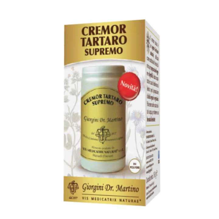 CREMOR TARTARO SUPREMO POLVERE CREMOR TARTARO SUPREMO POLVERE