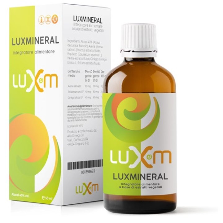 LUXMINERAL GOCCE 50ML LUXMINERAL GOCCE 50ML