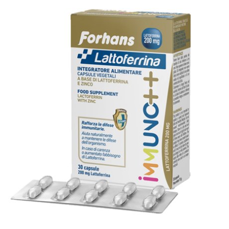 FORHANS LATTOFERRINA IMMUNO++ FORHANS LATTOFERRINA IMMUNO++