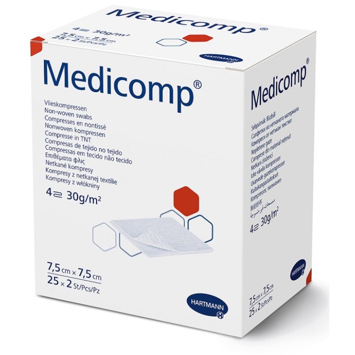 GARZA MEDICOMP TNT 7,5X7,5 50P