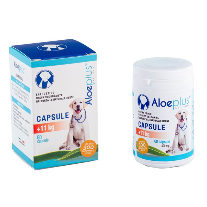 ALOEPLUS CAPSULE CANI +11KG (200