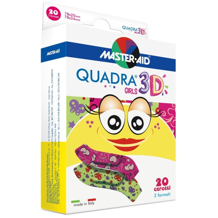 M-AID QUADRA3D CER GIRL ASSORT M-AID QUADRA3D CER GIRL ASSORT