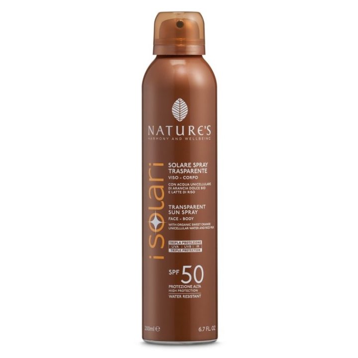 NATURE'S SOL SPRAY TRAS SPF50
