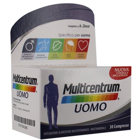 MULTICENTRUM UOMO 30 COMPRESSE MULTICENTRUM UOMO 30 COMPRESSE