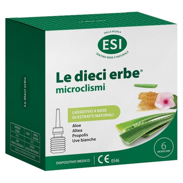 LE DIECI ERBE MICROCLISMI 6PZ ES