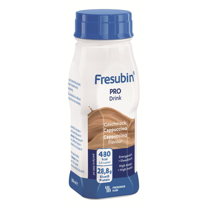 FRESUBIN PRO DRINK CAPP. 4X200ML FRESUBIN PRO DRINK CAPP. 4X200ML