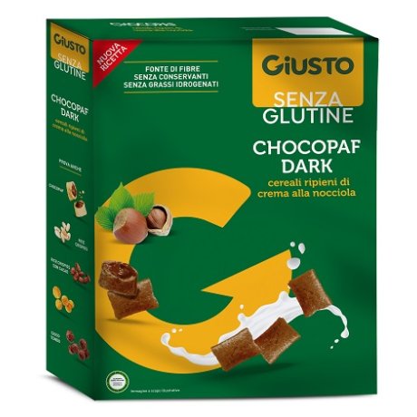 GIUSTO CHOCOPAF DARK S/GL   300G