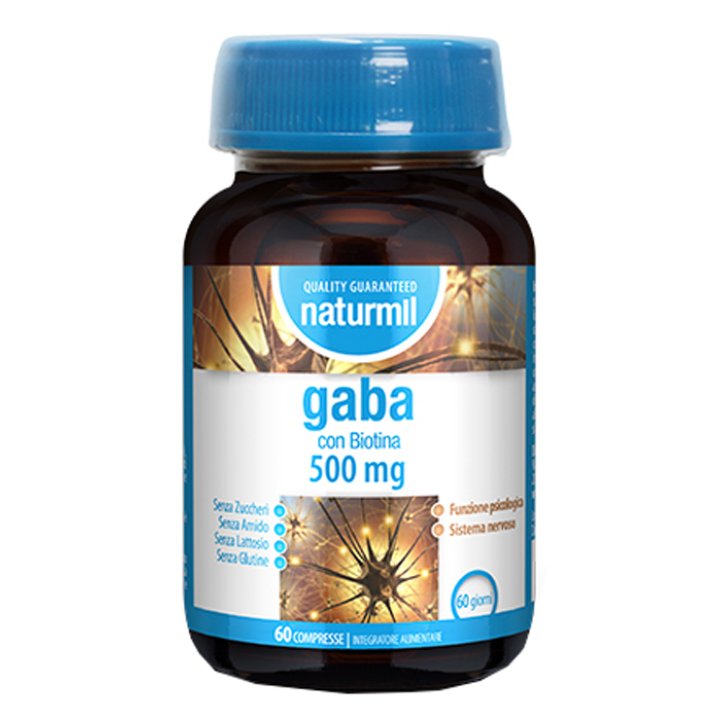 NATURMIL GABA 500MG 60CPR