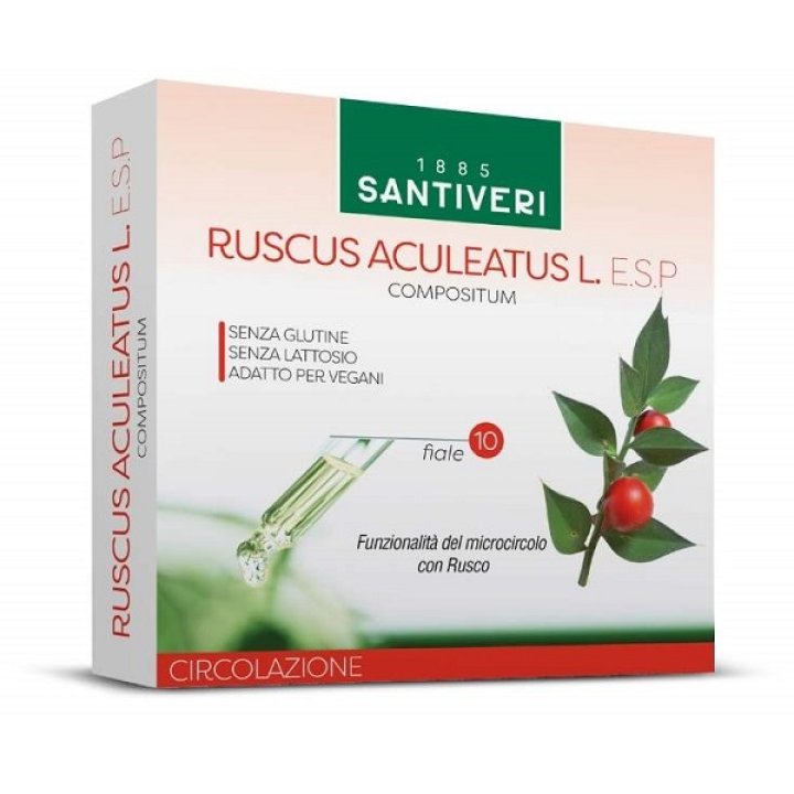 RUSCUS ACULEATUS L ESP 10FLX10ML