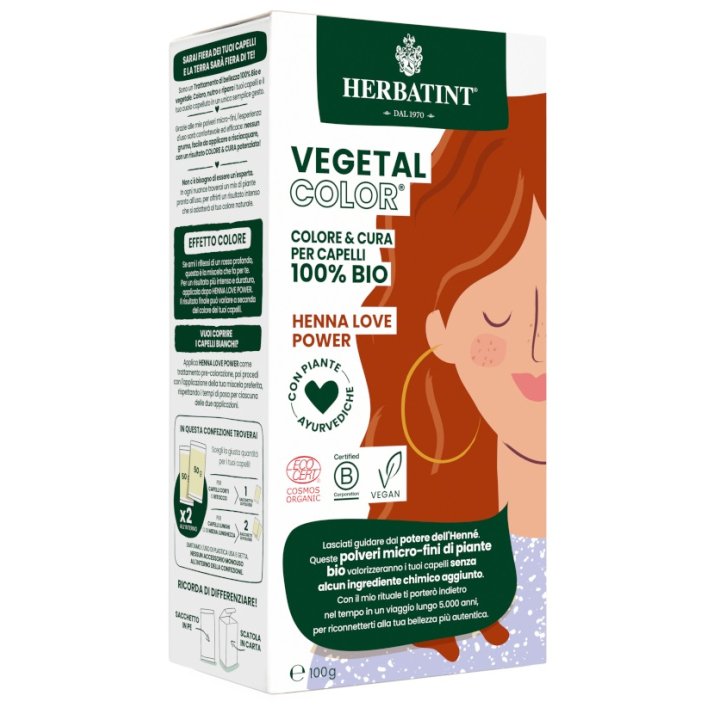 HERBATINT VEGETAL HENNA LOVE HERBATINT VEGETAL HENNA LOVE