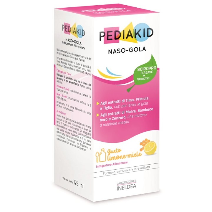 PEDIAKID NASO GOLA SCIROPPO125ML