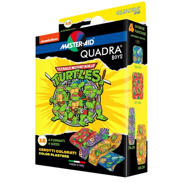 M-AID QUADRA BOYS NINJA TUR18P M-AID QUADRA BOYS NINJA TUR18P