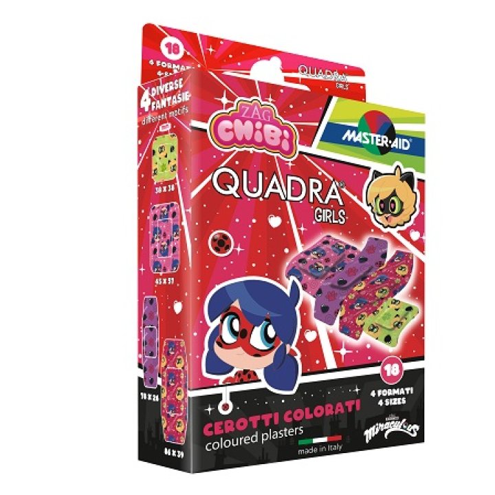 M-AID QUADRA GIRL LADY BUG 18P M-AID QUADRA GIRL LADY BUG 18P