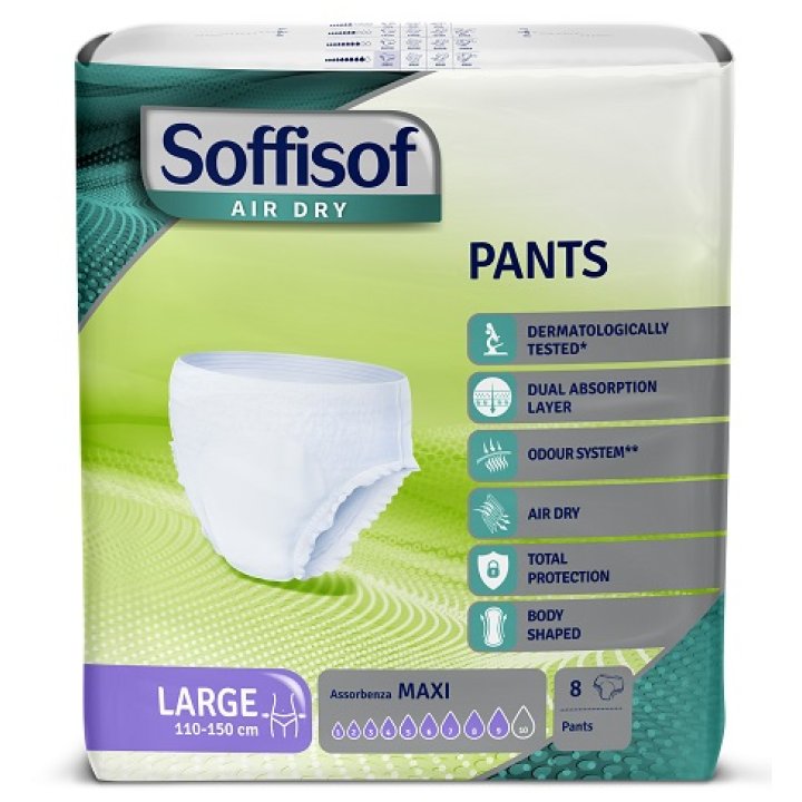 SOFFISOF AIR DRY PANTS MAXI L X8