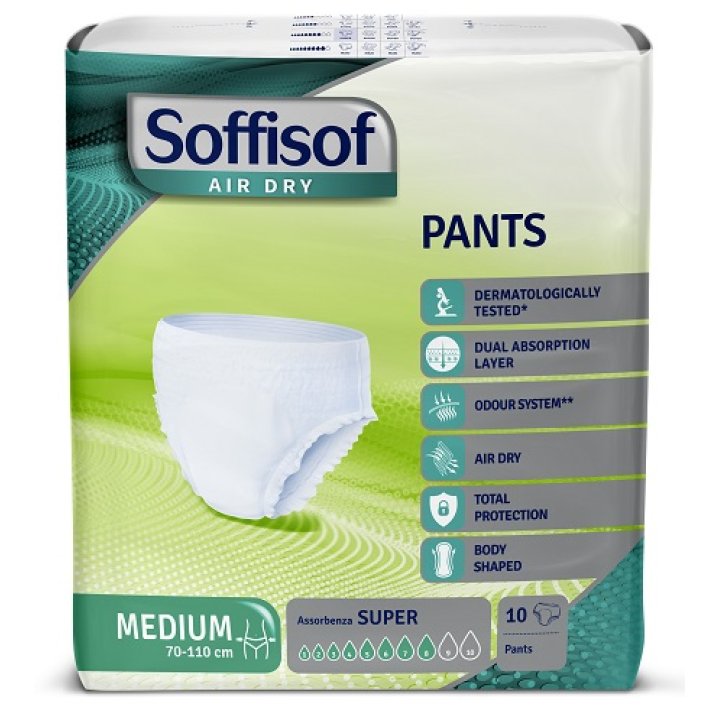 SOFFISOF AIR DRY PANTS SUP.M.X10