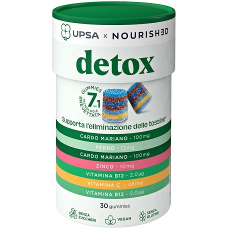 UPSA X NOURISHED DETOX 30GUM UPSA X NOURISHED DETOX 30GUM