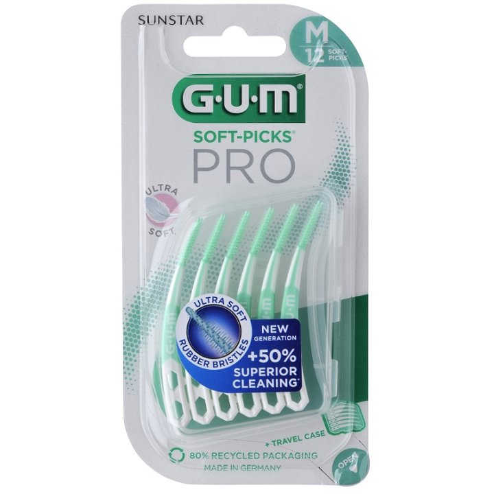 GUM SOFT PICK PRO MEDIUM 12PZ GUM SOFT PICK PRO MEDIUM 12PZ