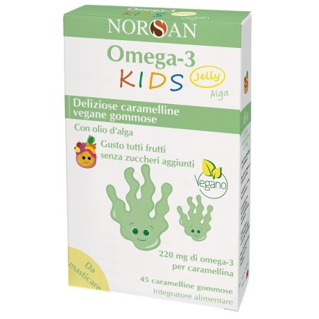 NORSAN OMEGA 3 KIDS JELLY  45CAR