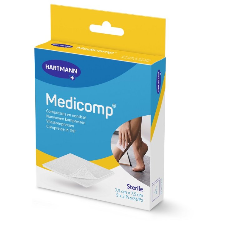 GARZA MEDICOMP TNT 7,5X7,5 10P