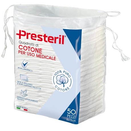 PRESTERIL QUADROTTI COT 8X7,5 PRESTERIL QUADROTTI COT 8X7,5