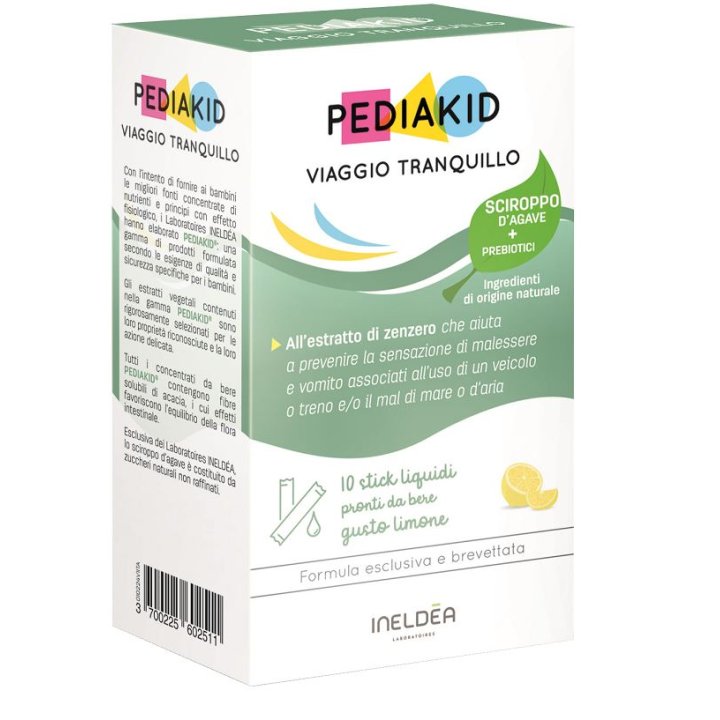 PEDIAKID VIAGGIO TRANQ   10STICK