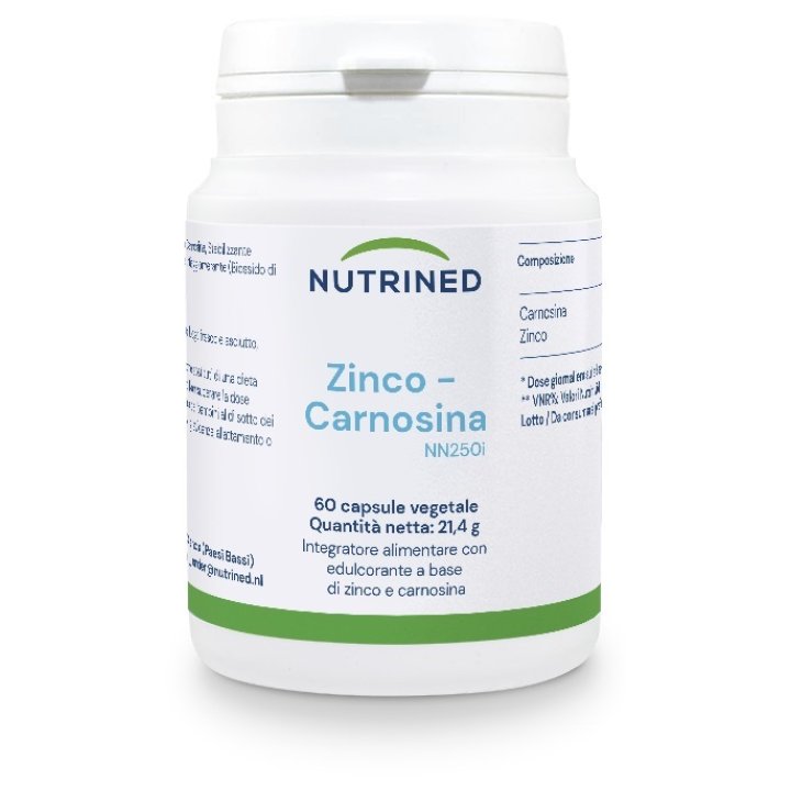 NUTRINED ZINCO CARNOSINA 60CPS NUTRINED ZINCO CARNOSINA 60CPS