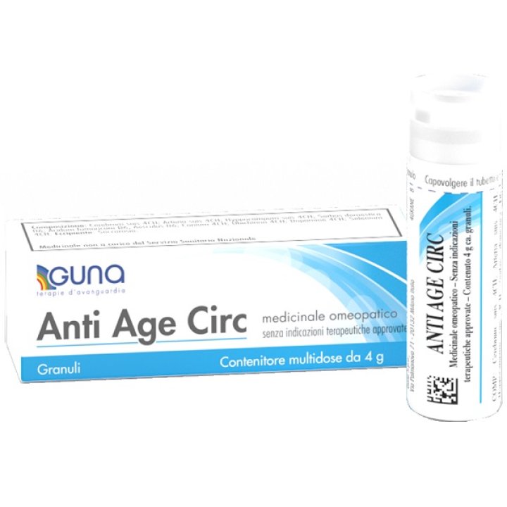 ANTIAGE CIRC TUBO GRANULI GUNA ANTIAGE CIRC TUBO GRANULI GUNA