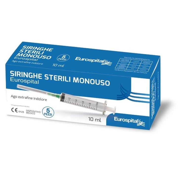 SIRINGA MONOUSO 21G 10ML     5PZ