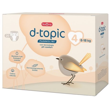 DTOPIC PANNOLINI 4 20PZ DTOPIC PANNOLINI 4 20PZ