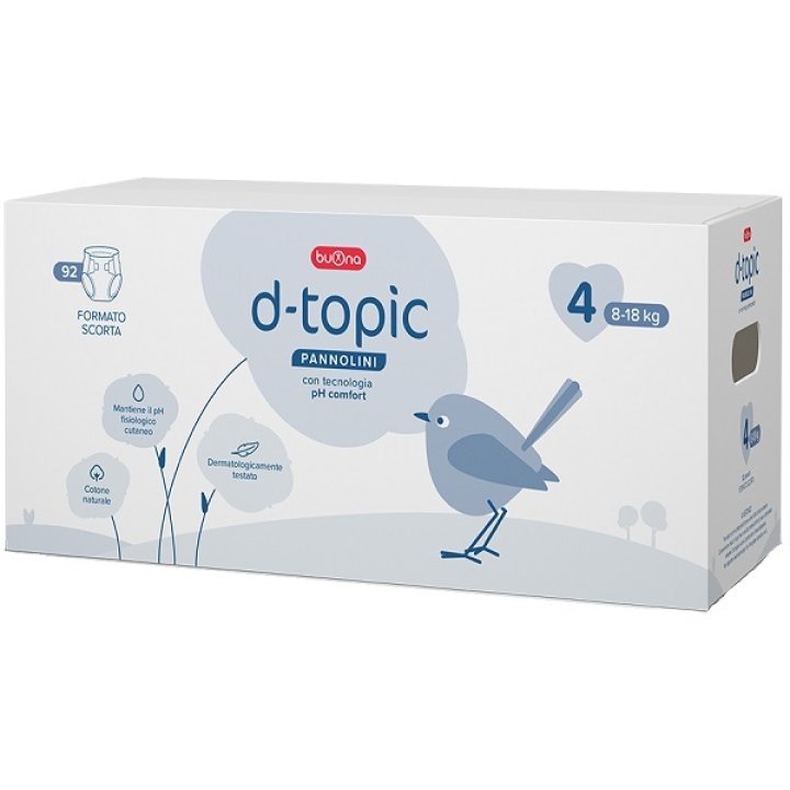 DTOPIC PANNOLINI 4 92PZ DTOPIC PANNOLINI 4 92PZ