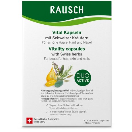 RAUSCH CAPSULE VITALITA'60CPS N/