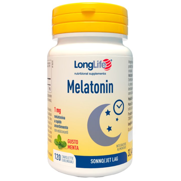 LONGLIFE MELATONIN 1MG MEN120TAV LONGLIFE MELATONIN 1MG MEN120TAV