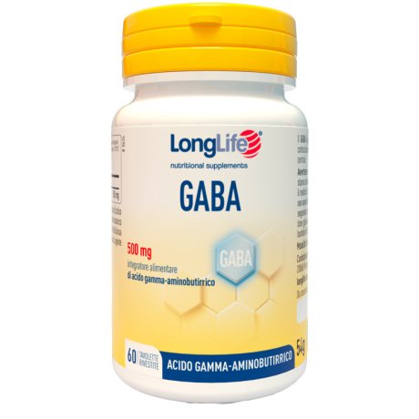 LONGLIFE GABA 500MG 60TAV LONGLIFE GABA 500MG 60TAV