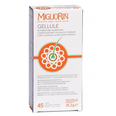 MIGLIORIN DI SANOTINT 45GELLULE MIGLIORIN DI SANOTINT 45GELLULE