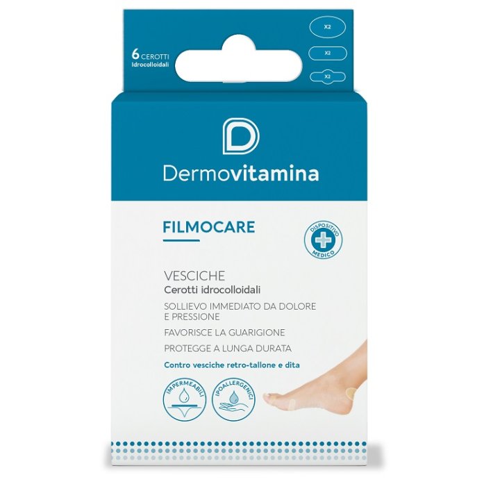 DERMOVITAMINA FILM CER.VESC. 6PZ