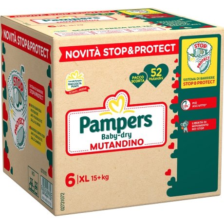 PAMPERS BD MUT XL QUADRI    52PZ