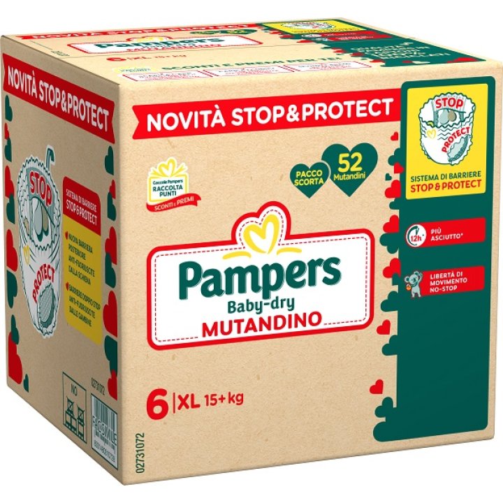 PAMPERS BD MUT XL QUADRI    52PZ